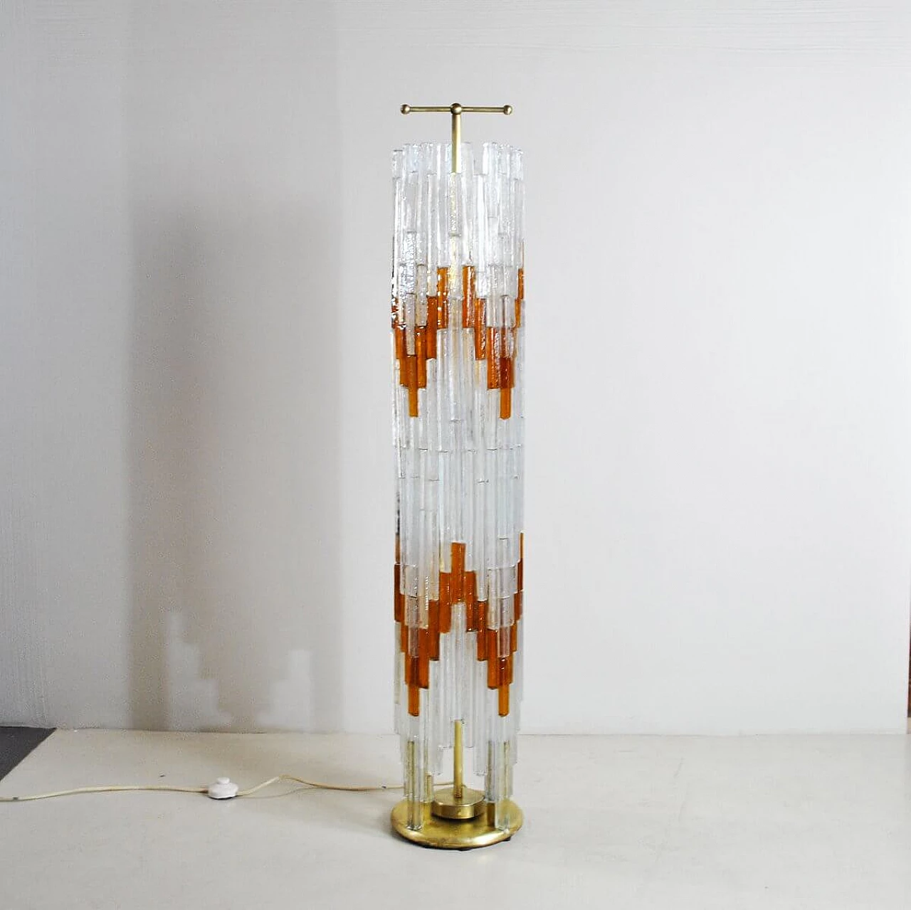 Albano Poli Murano glass lamp for Poliarte, 1960s 1381527