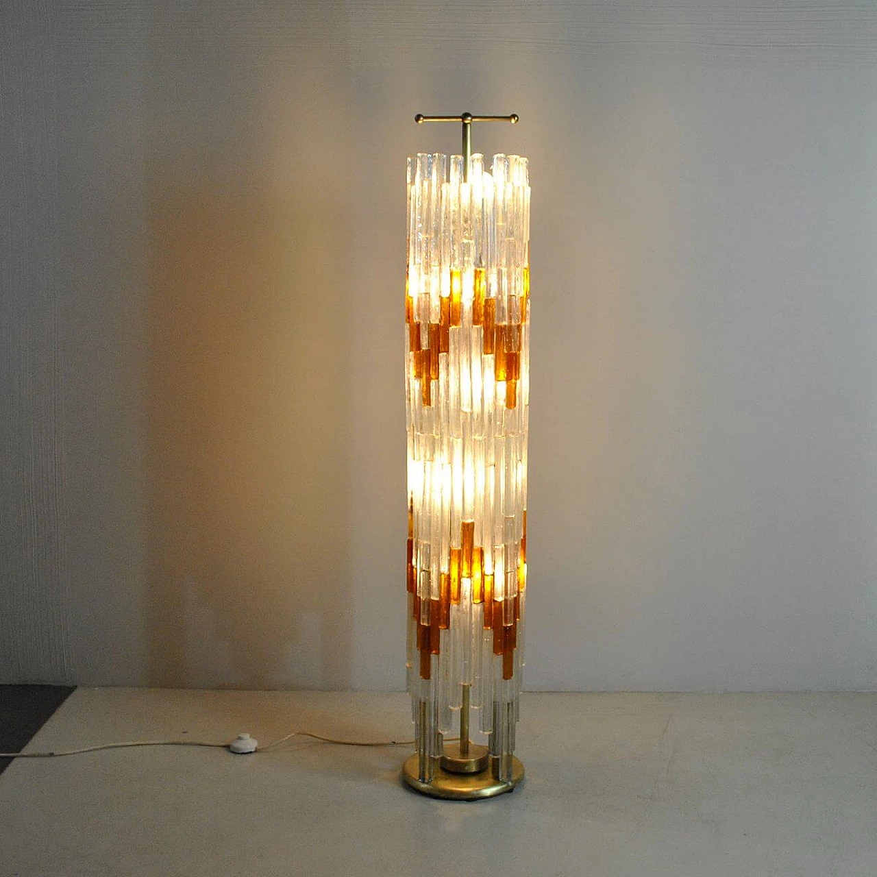 Albano Poli Murano glass lamp for Poliarte, 1960s 1381528