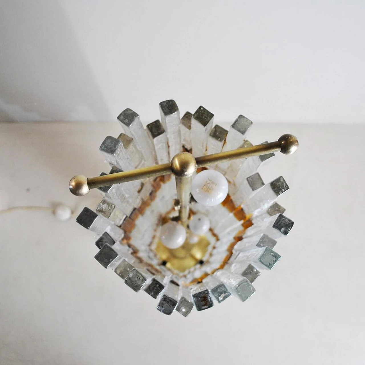 Albano Poli Murano glass lamp for Poliarte, 1960s 1381529