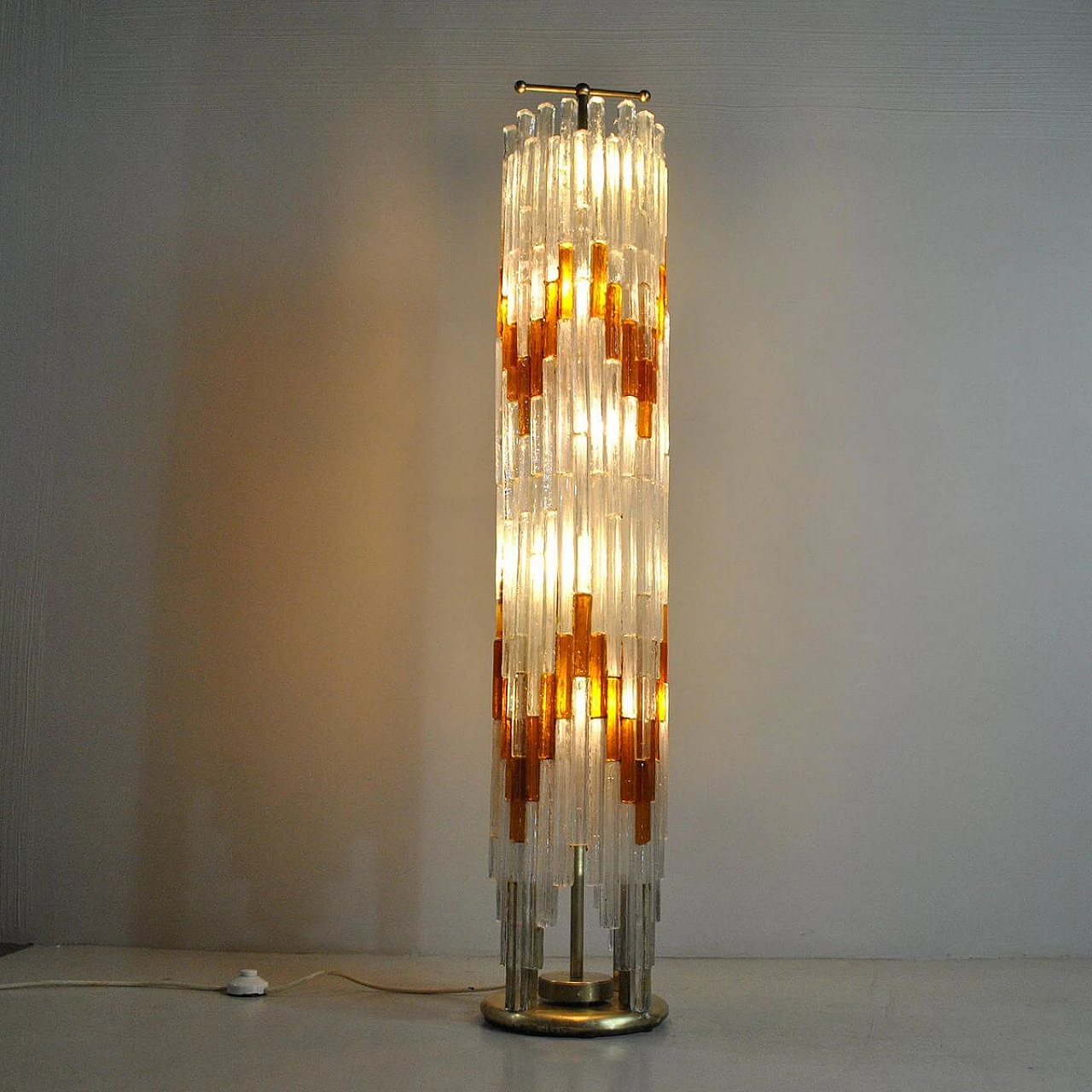 Albano Poli Murano glass lamp for Poliarte, 1960s 1381530