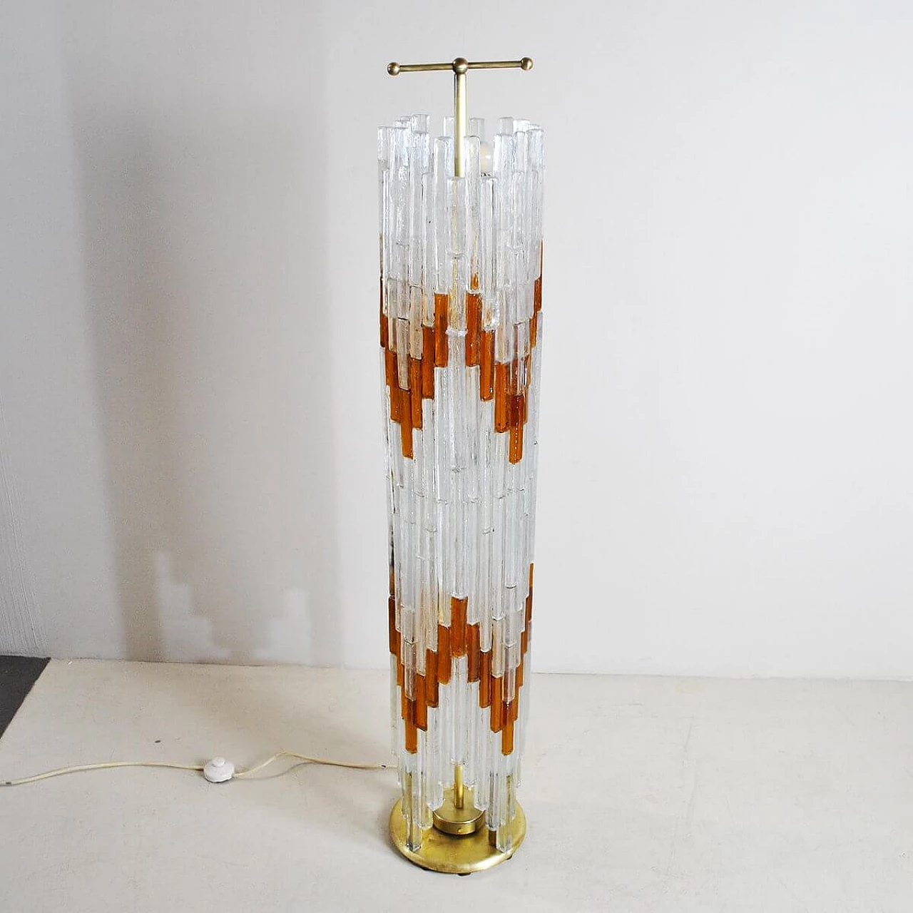 Albano Poli Murano glass lamp for Poliarte, 1960s 1381536
