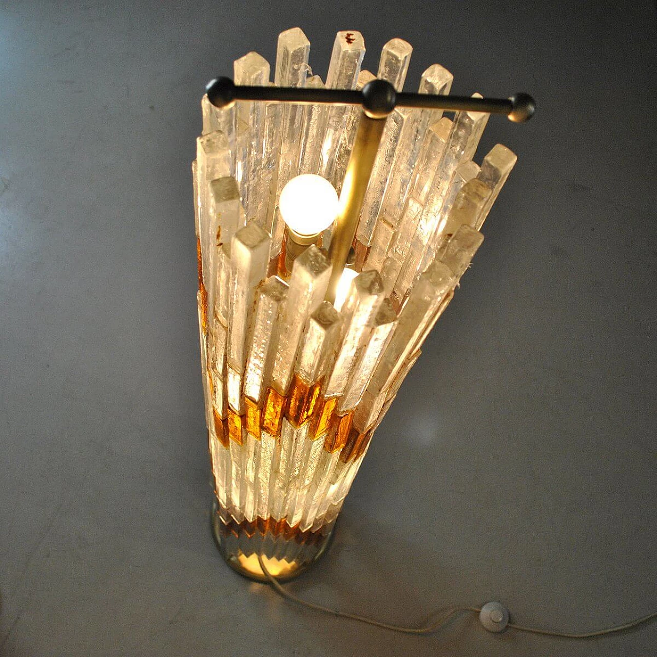 Albano Poli Murano glass lamp for Poliarte, 1960s 1381538