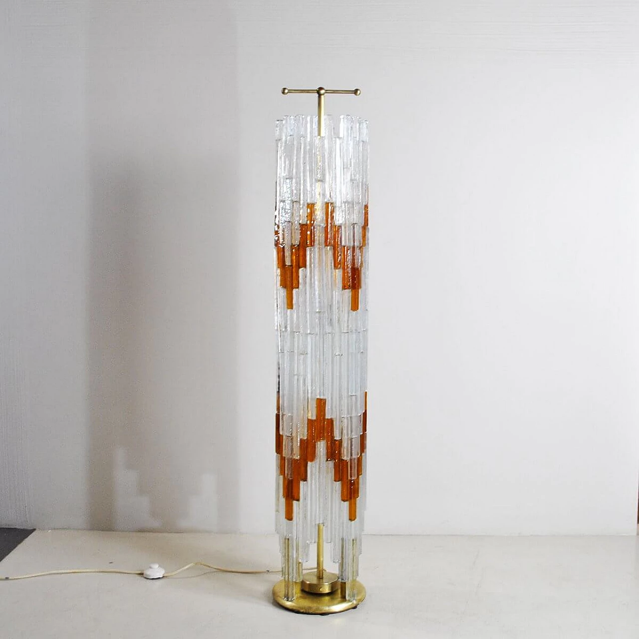 Albano Poli Murano glass lamp for Poliarte, 1960s 1381541