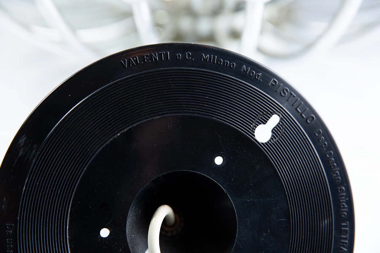 Lampada Pistillo di Studio Tetrarch per Valenti, anni '70 1381578