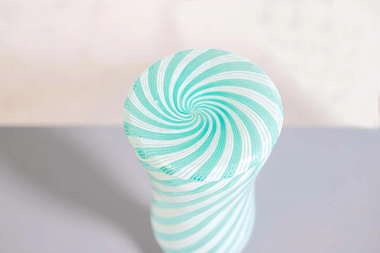 Vaso 6049 di Martens per Barovier & Toso in vetro di Murano, anni '50 1382143