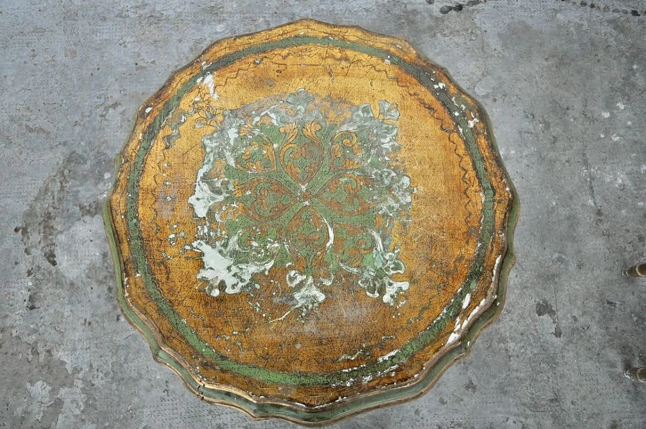 Pair of coffee tables in hand-lacquered wood, 70s 1382407