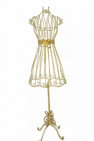 Manichino da sarta in ferro battuto, anni '60