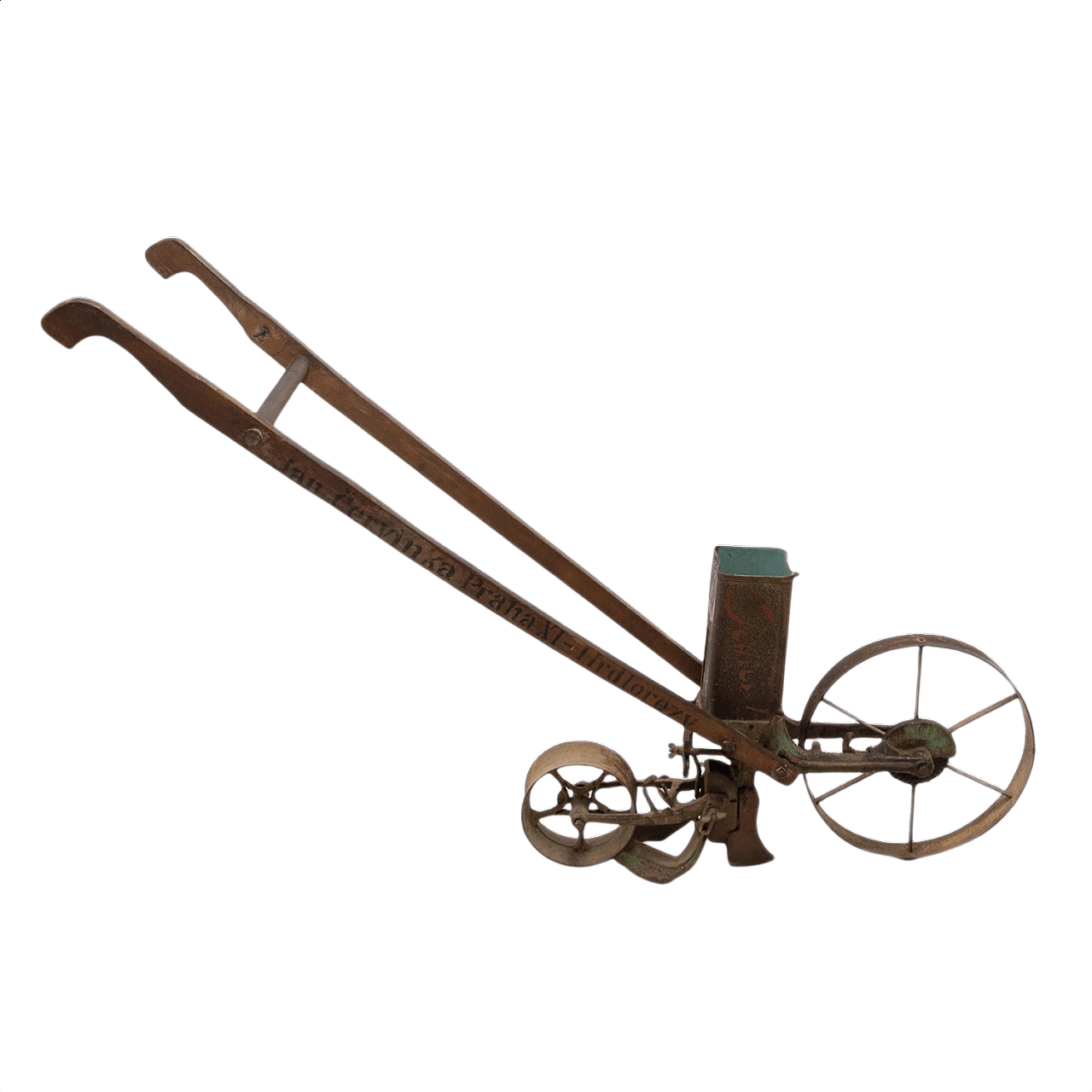 Austrian single-row manual seed drill, early 1900s 1382768