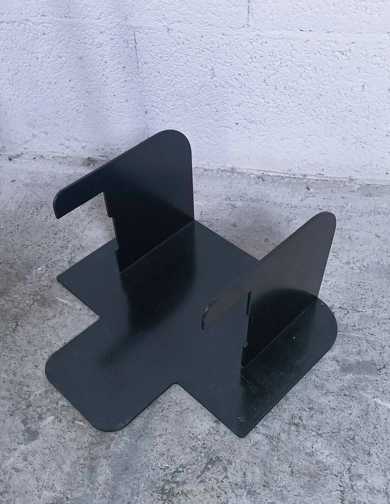 Lampada da terra Zerbetto in metallo di Gigante, Zambusi e Boccato, anni '80 1383507