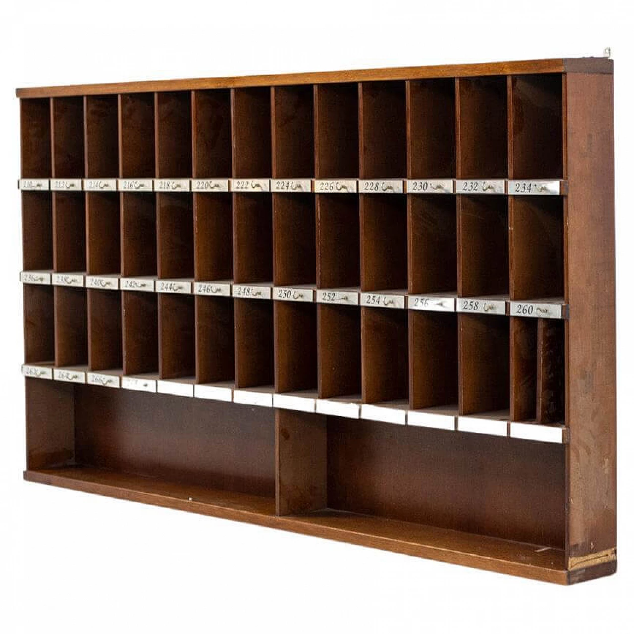 Mobiletto da concierge per chiavi d'albergo, anni '60 1383600