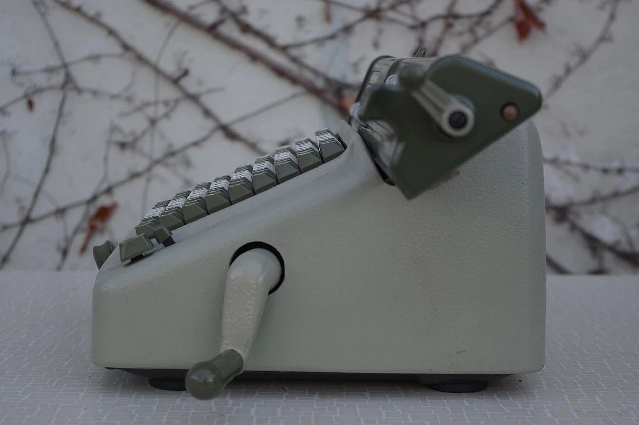 Calcolatrice Numeria in plastica e metallo di Lagomarsino, anni '40 1383658