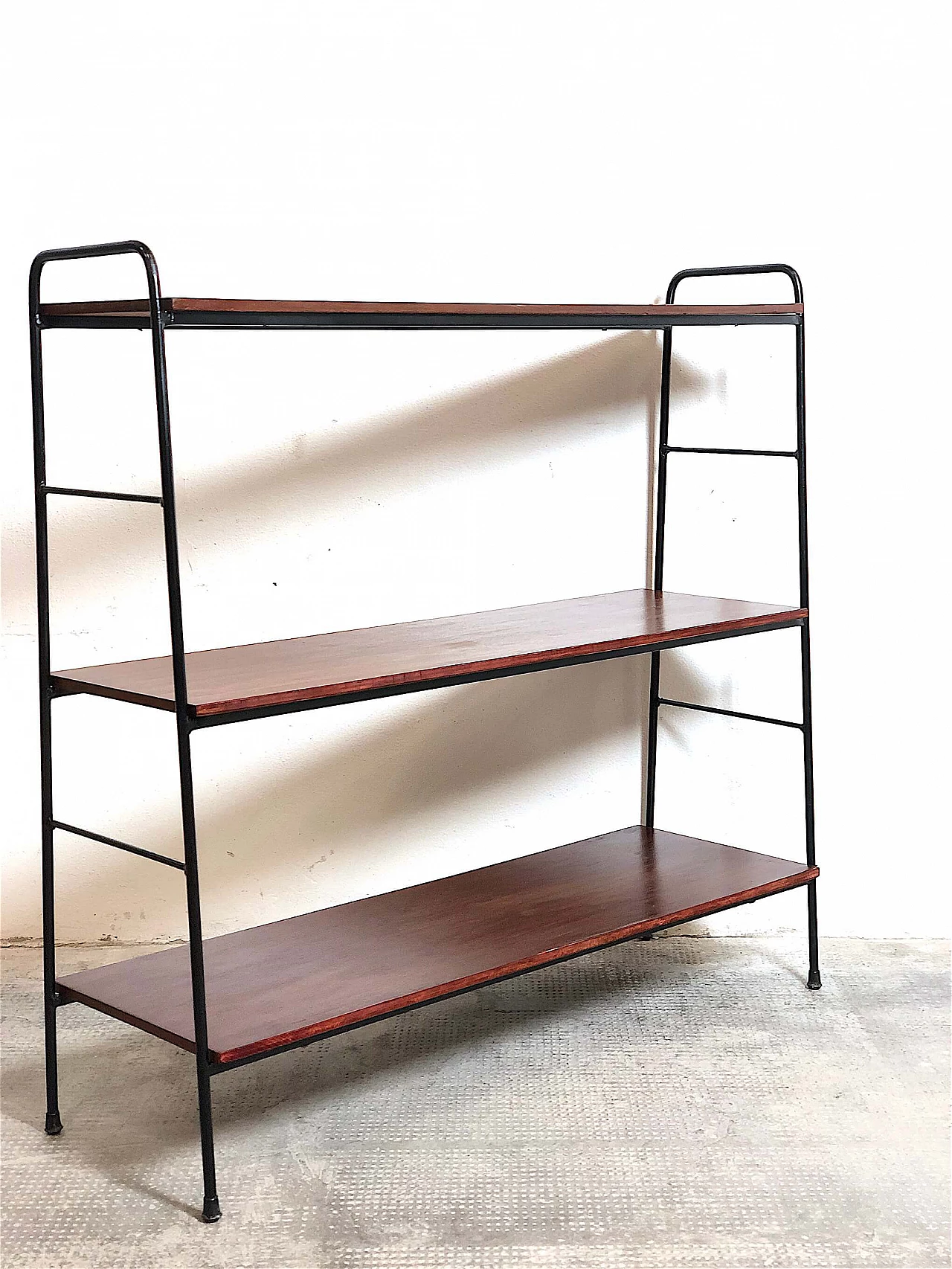 Small bookcase with 3 shelves, 60s 1384023