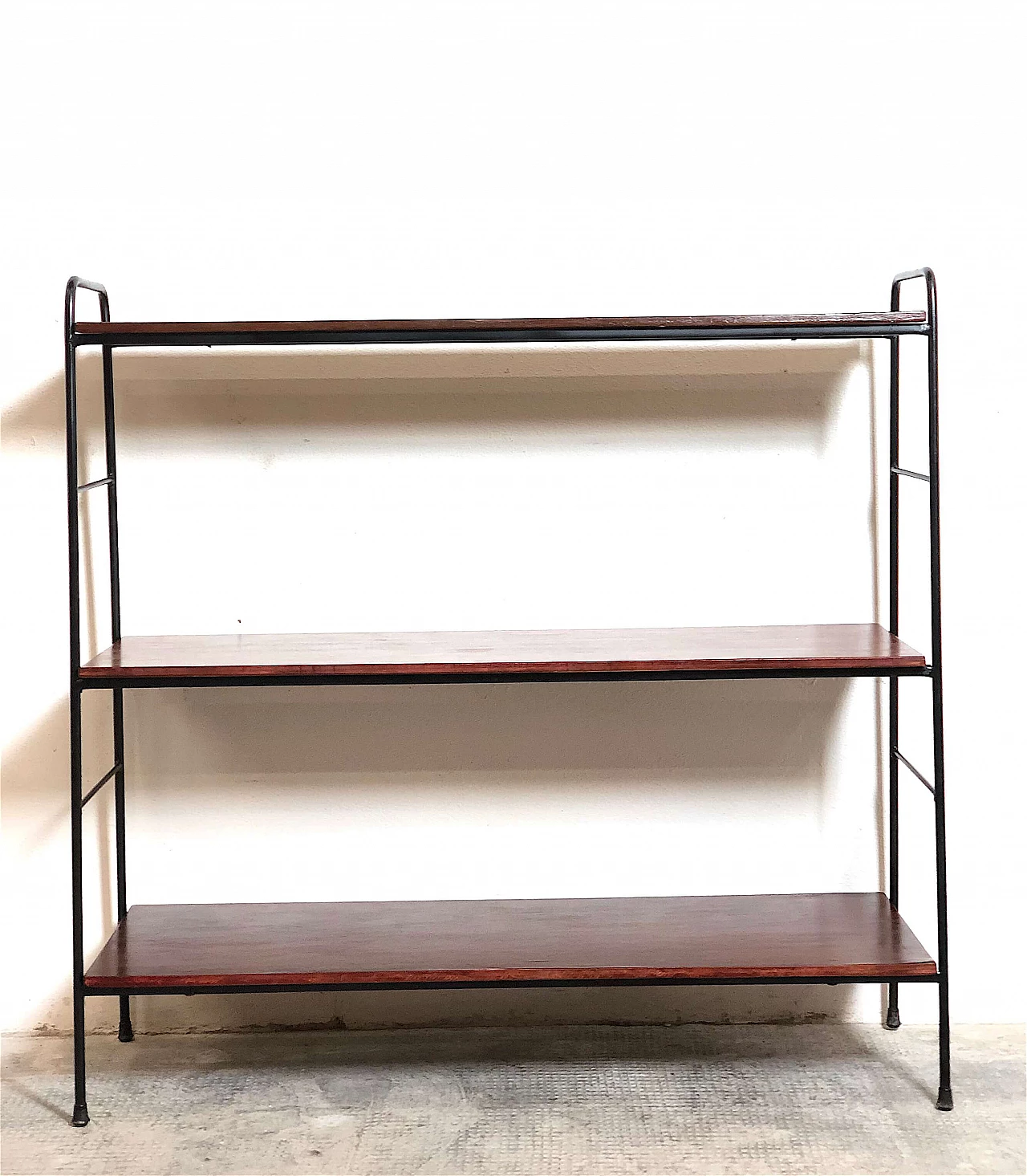 Small bookcase with 3 shelves, 60s 1384025