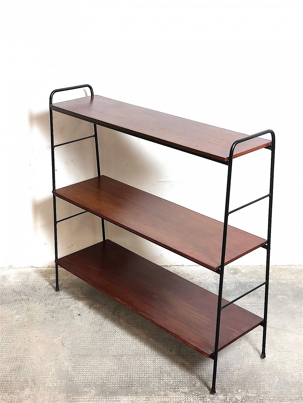 Small bookcase with 3 shelves, 60s 1384027