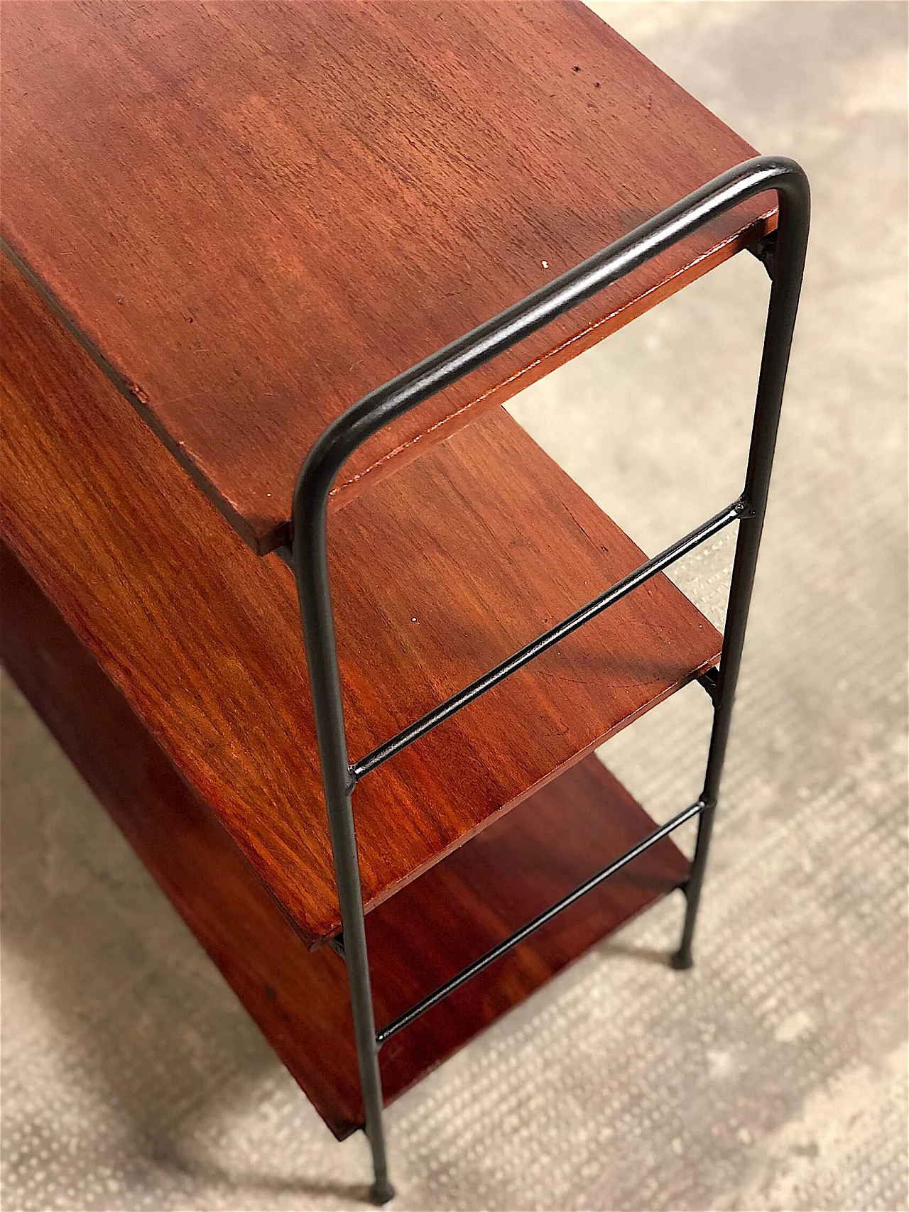 Small bookcase with 3 shelves, 60s 1384029
