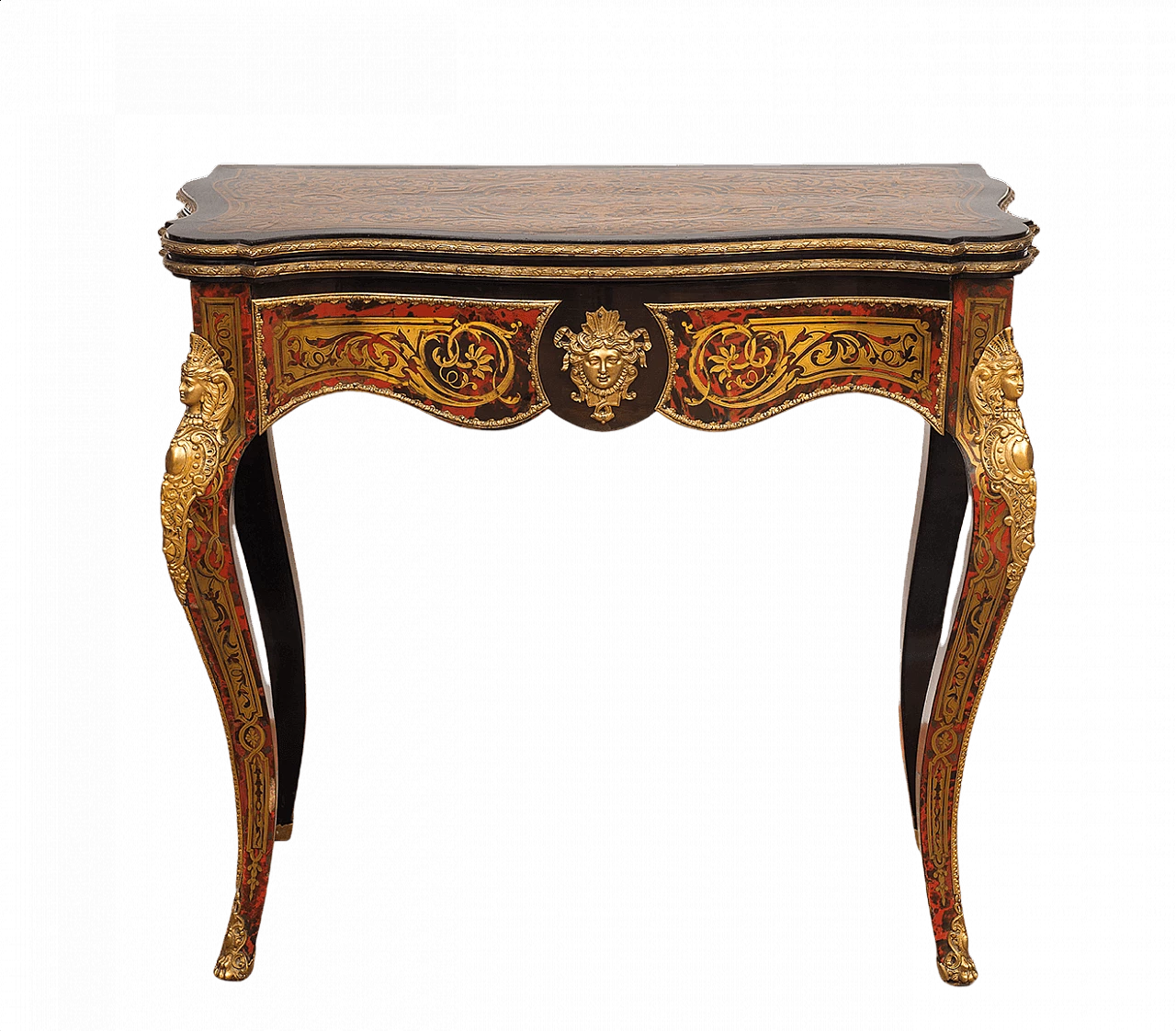 Tavolino da gioco francese Napoleone III, '800 1384035