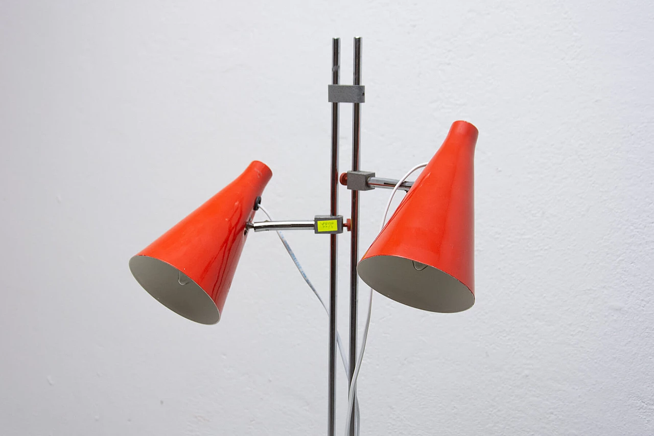 2 light floor lamp by Josef Hurka, 1960s 1384330