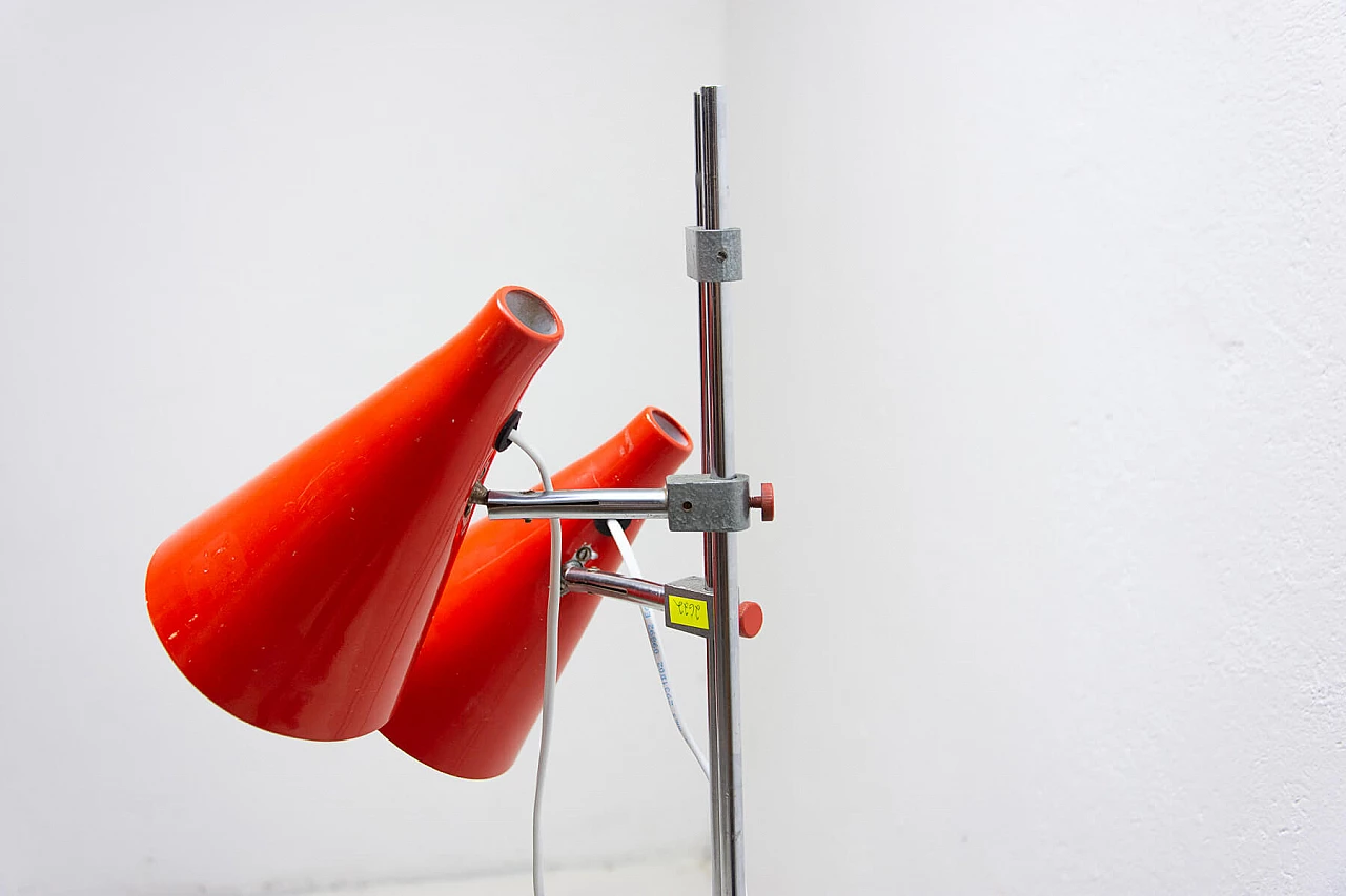 2 light floor lamp by Josef Hurka, 1960s 1384332
