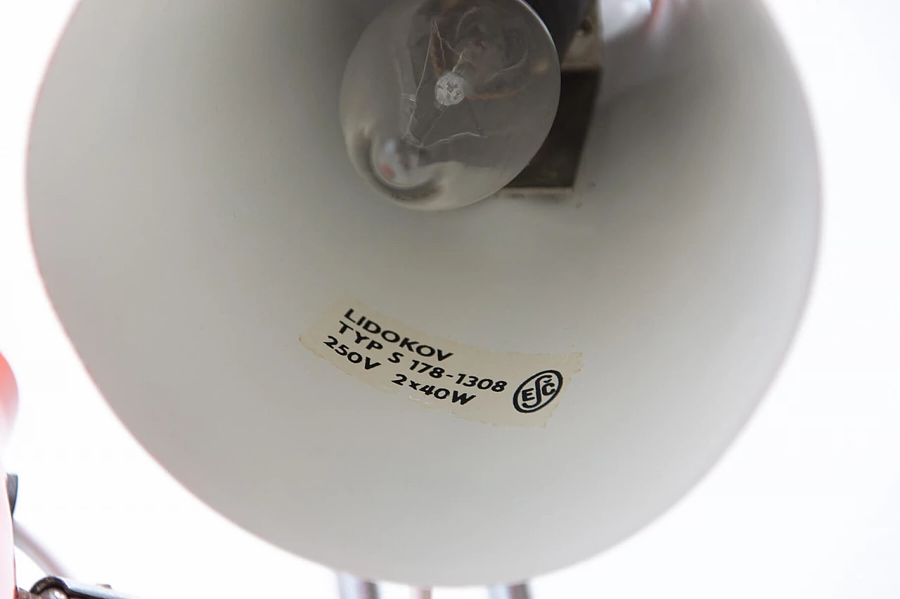 2 light floor lamp by Josef Hurka, 1960s 1384336