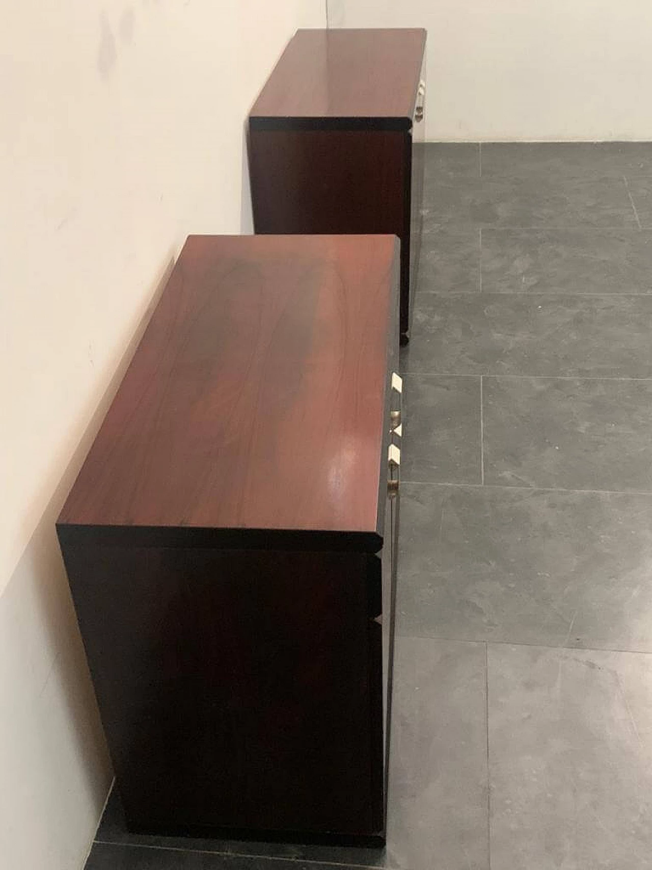 6 Mobili modulari in mogano, anni '70 1384373