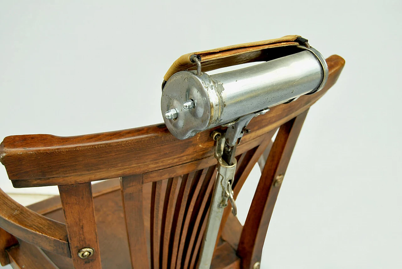 Swivel barber's chair with headrest, 1930s 1385366