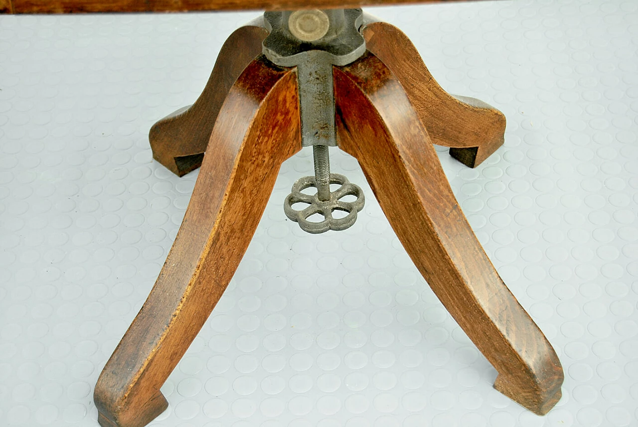 Swivel barber's chair with headrest, 1930s 1385380