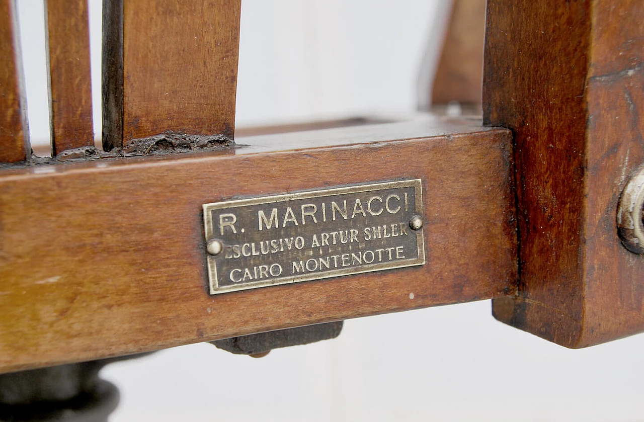 Swivel barber's chair with headrest, 1930s 1385383