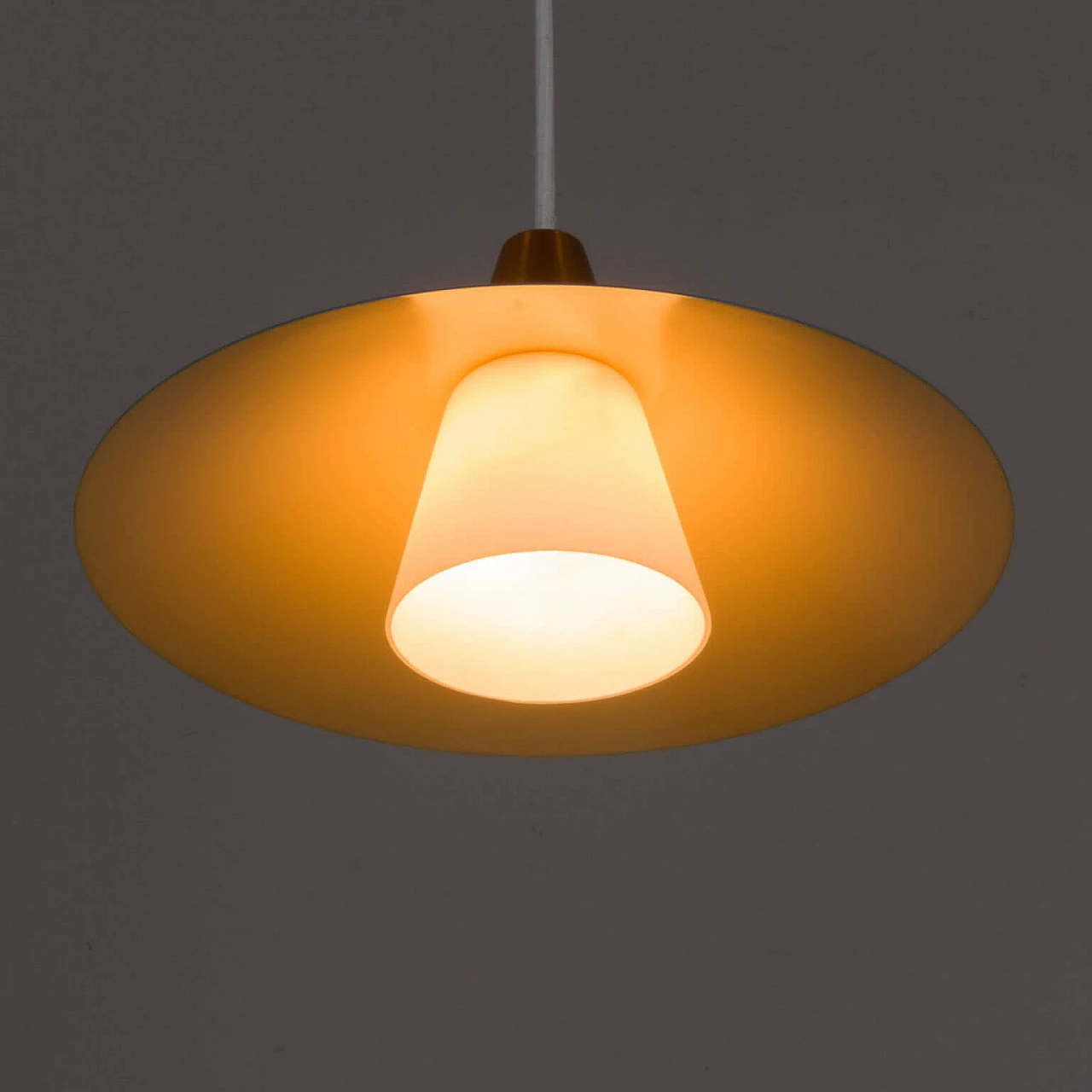 Scandinavian blue pendant lamp, 1960s 1386634