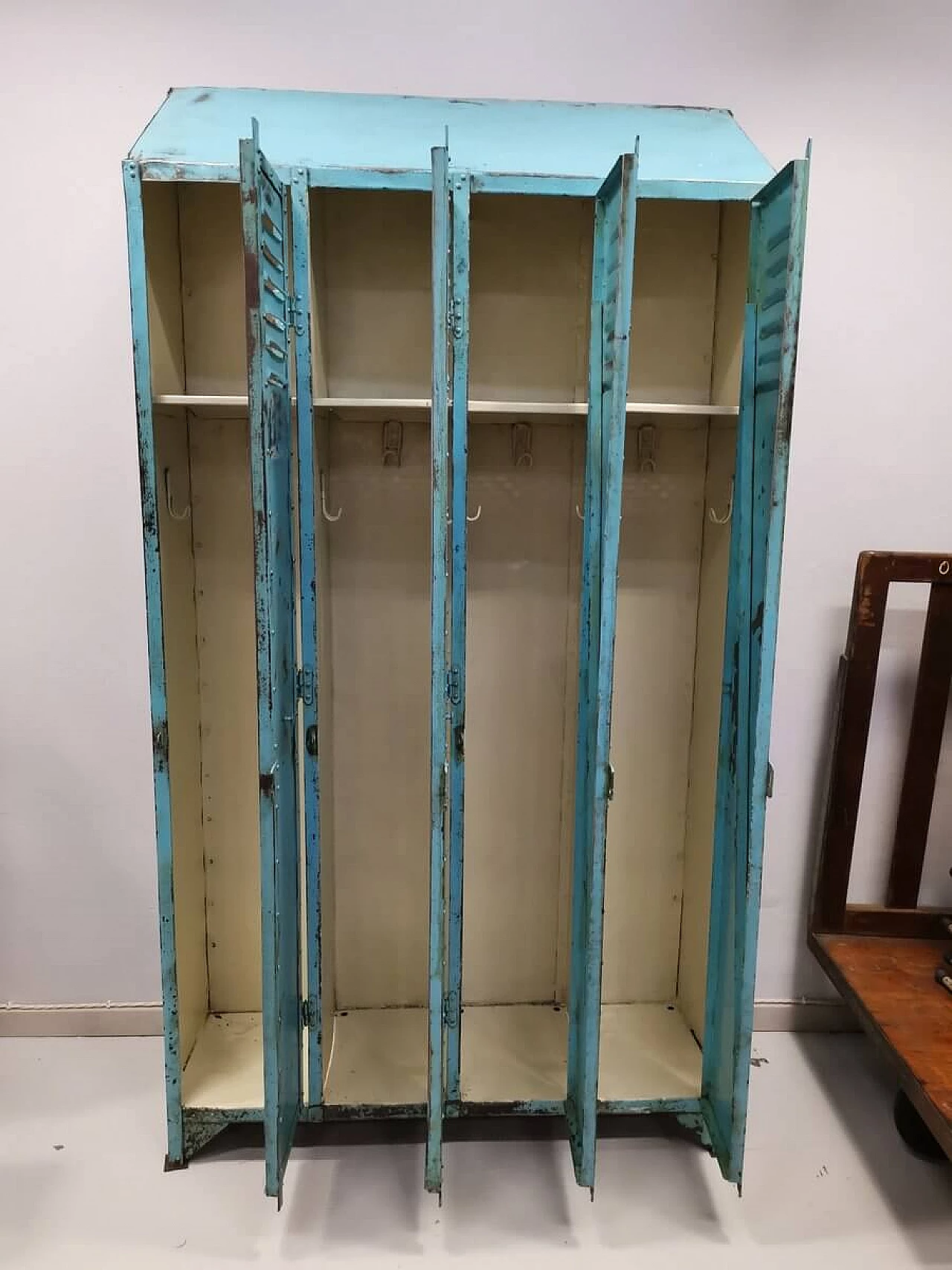 Locker cabinet in iron, 30s 1387079