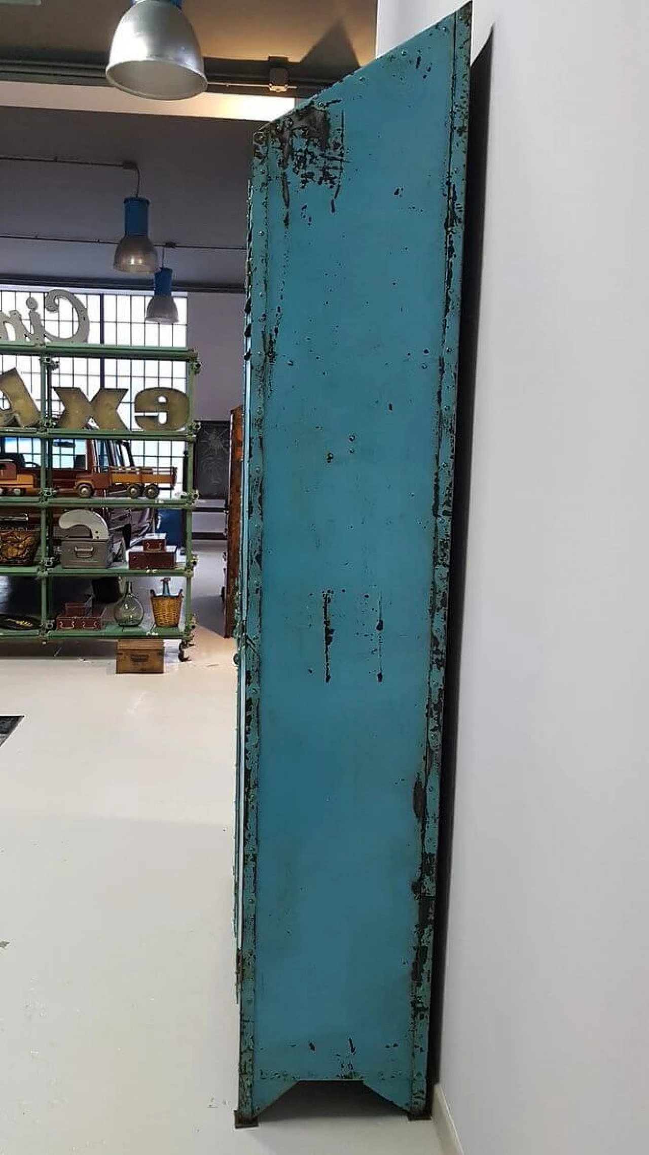 Locker cabinet in iron, 30s 1387081