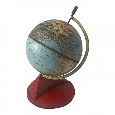 Sheet metal globe, 1950s