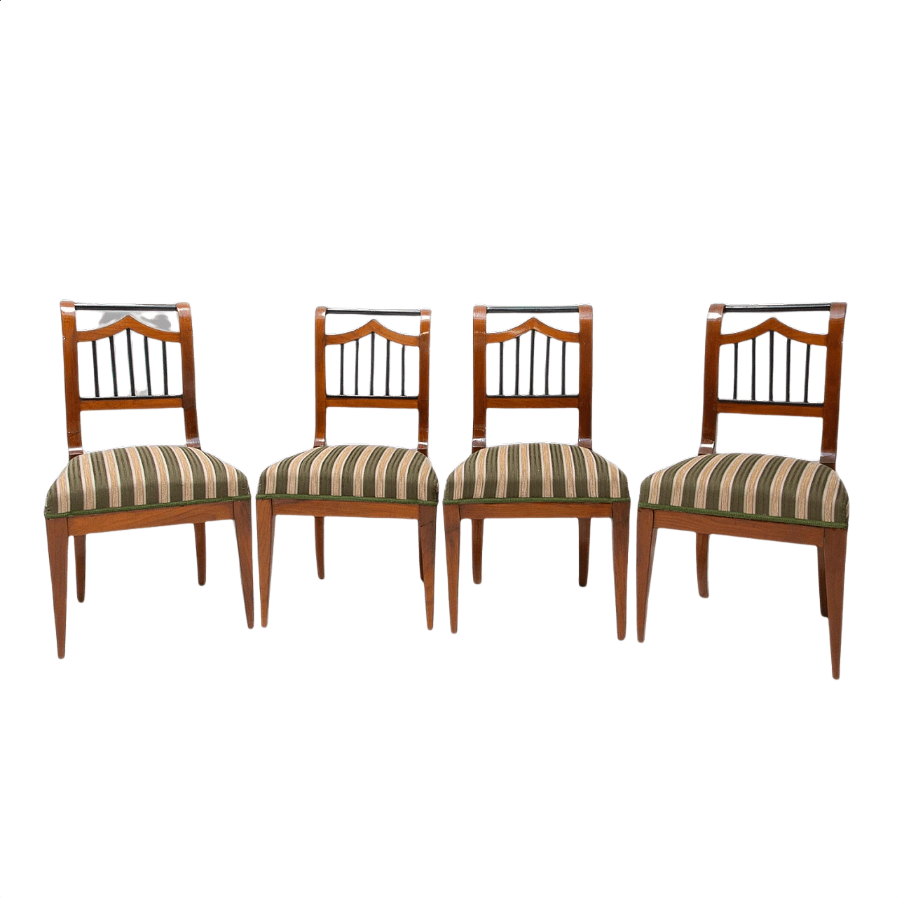 4 Austrian Biedermeier dining chairs, mid-19th century 1387578