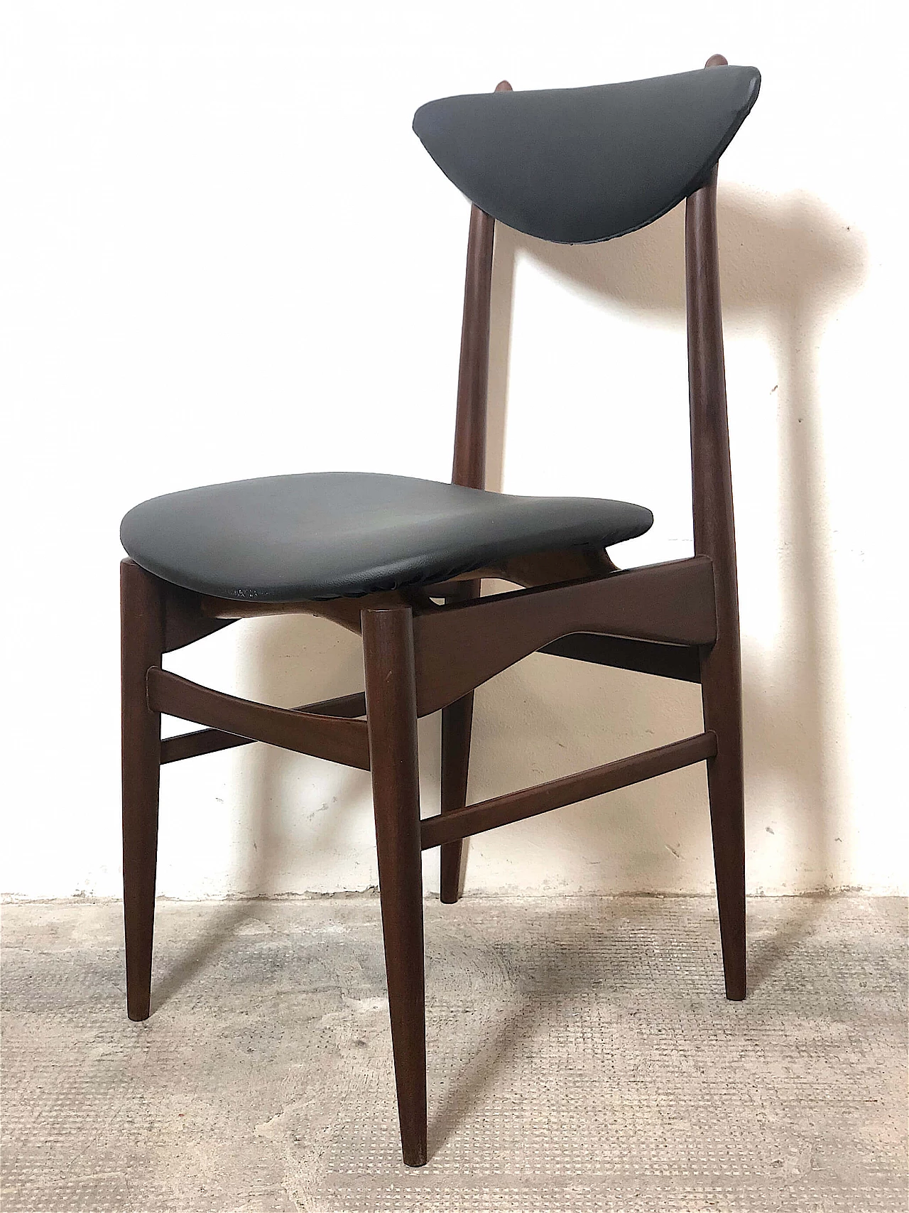 4 Sedie svedesi in teak, anni '60 1394147