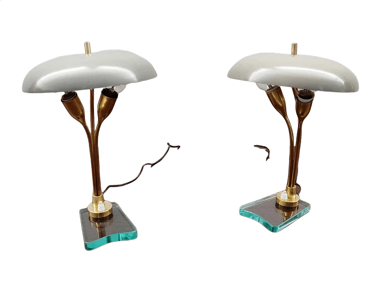 Pair of table lamps by Pietro Chiesa for Fontana Arte, 40s 1394188