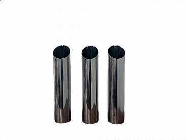 3 Steel umbrella stands, 1970s