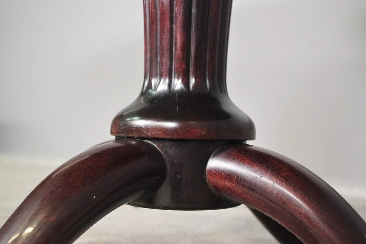 Round table in mahogany by Paolo Buffa, 50s 1395611