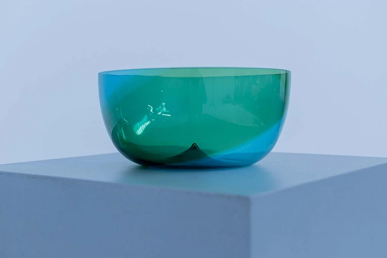 Murano glass bowl by Tapio Wirkkala for Venini, 1980s 1397600
