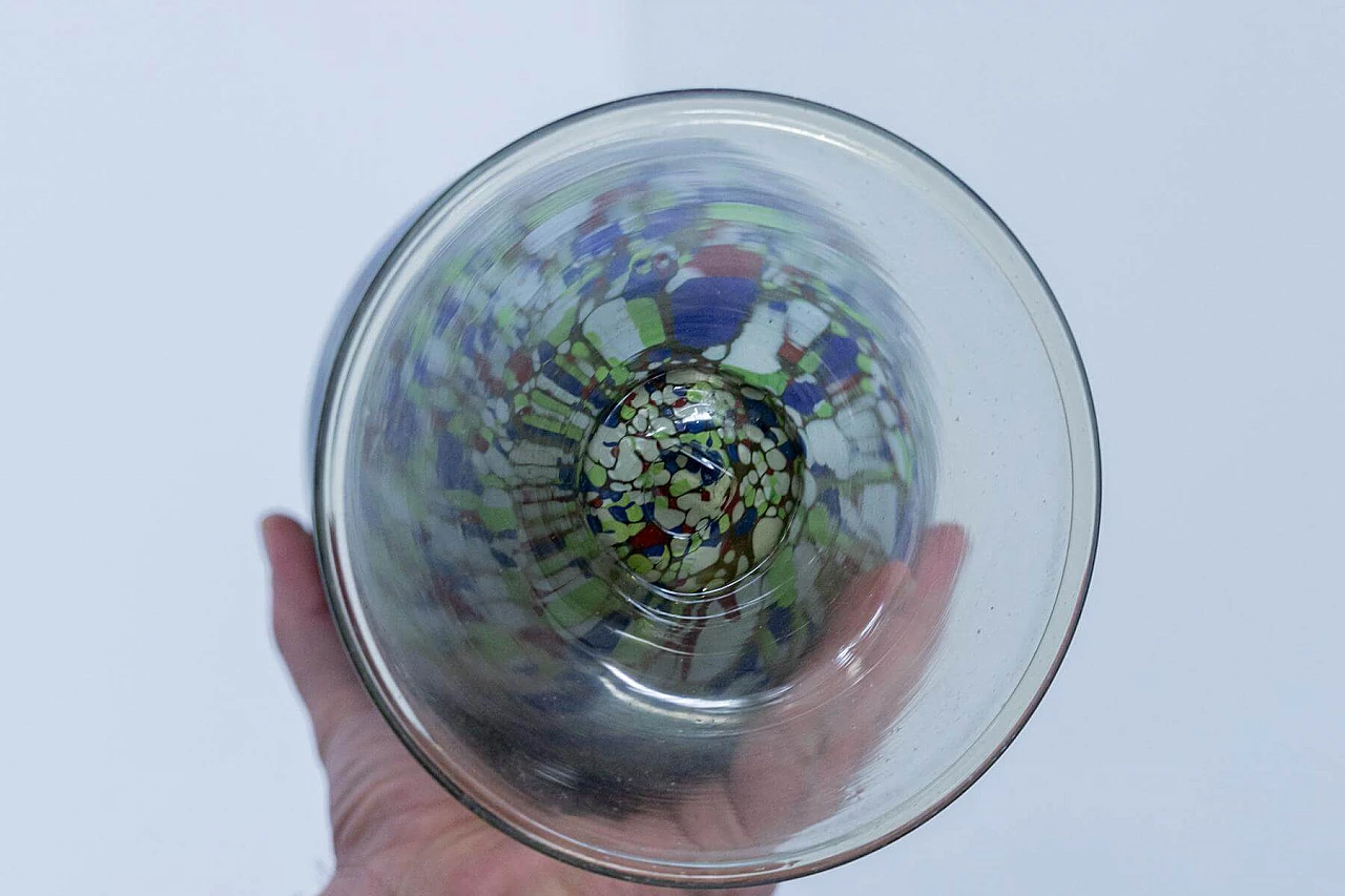 Fratelli Toso coloured Murano glass vase, 1920s 1397673