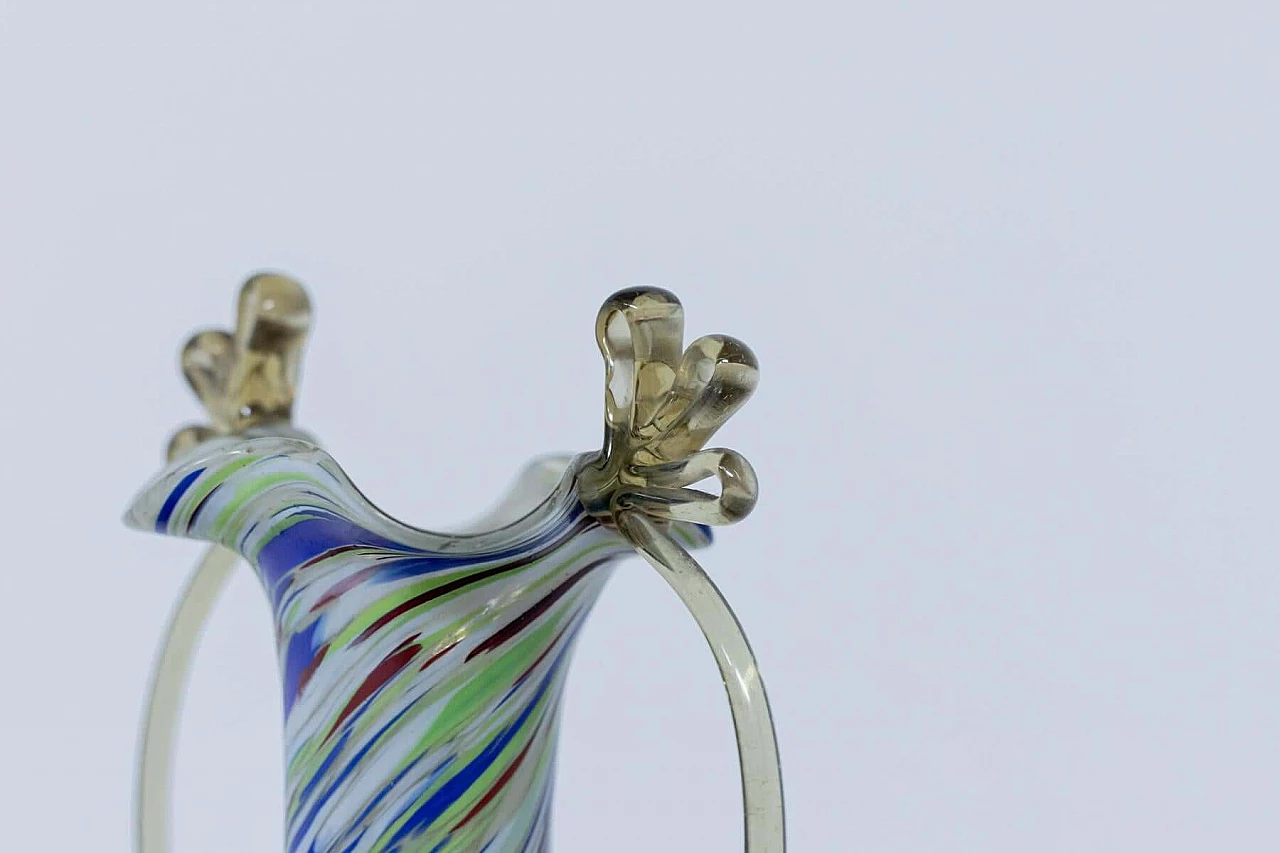 Fratelli Toso coloured Murano glass vase, 1920s 1397677