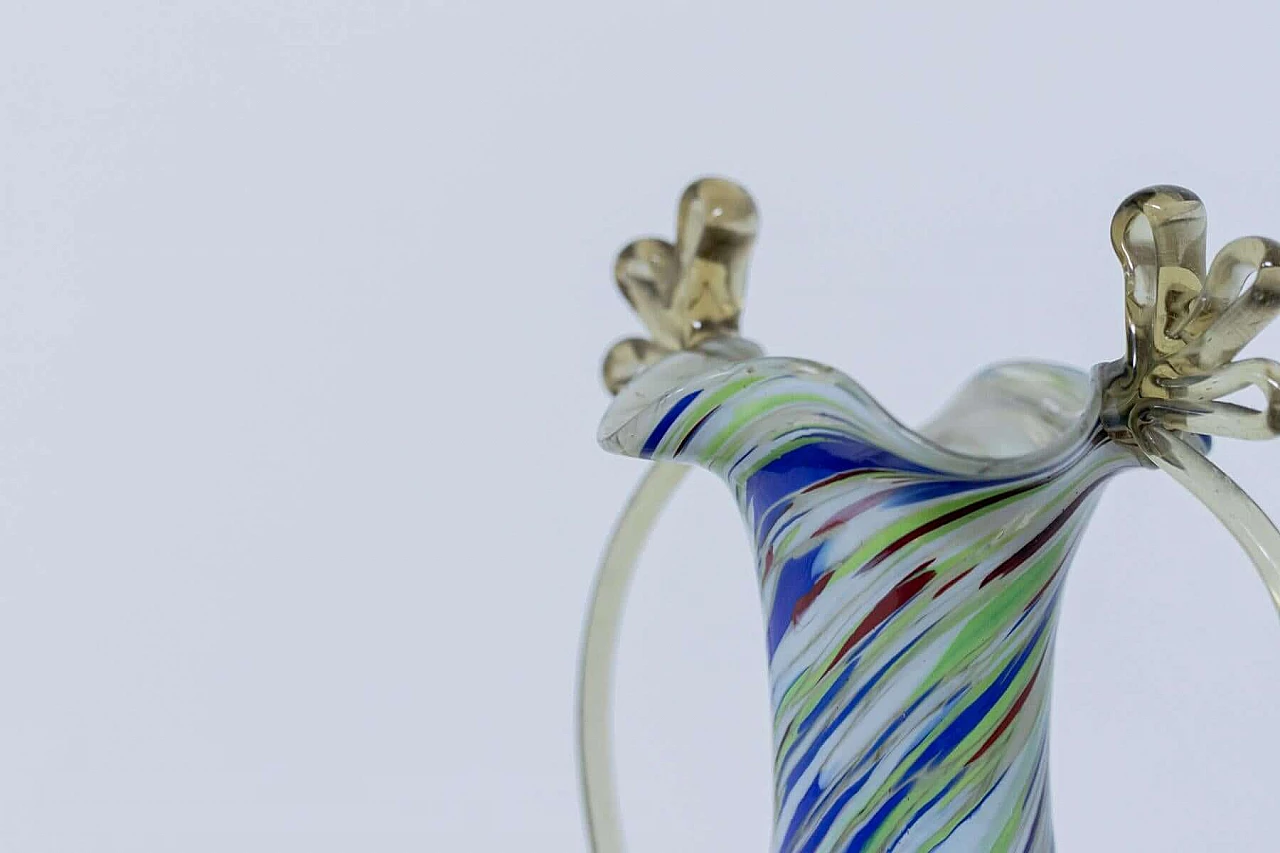 Fratelli Toso coloured Murano glass vase, 1920s 1397678