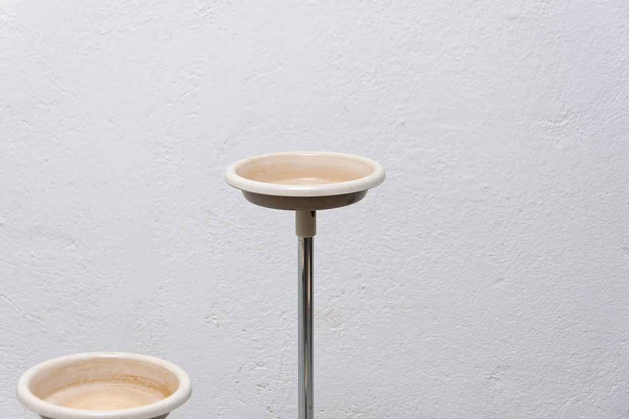 Portafiori Bauhaus in tubolare d'acciaio, anni '30 1397744