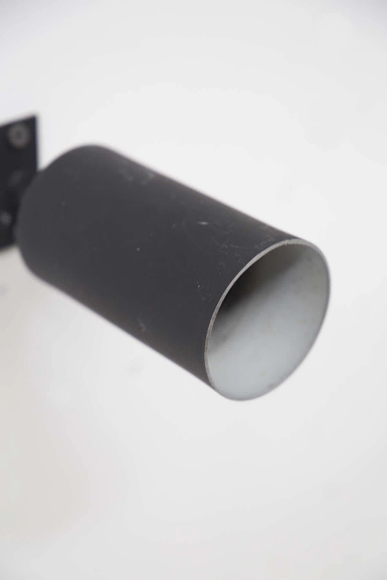 Pair of painted aluminium wall lamps, 1950s 1397918