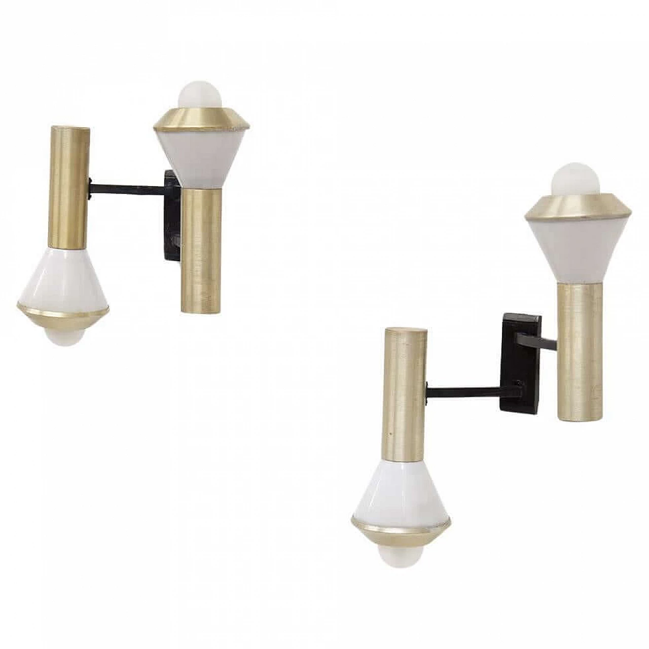 Pair of Stilux wall lamps, 1950s 1397926