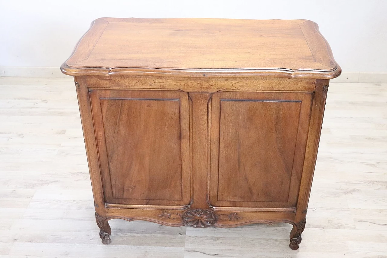 Provencal sideboard in solid walnut, 1920s 1397967