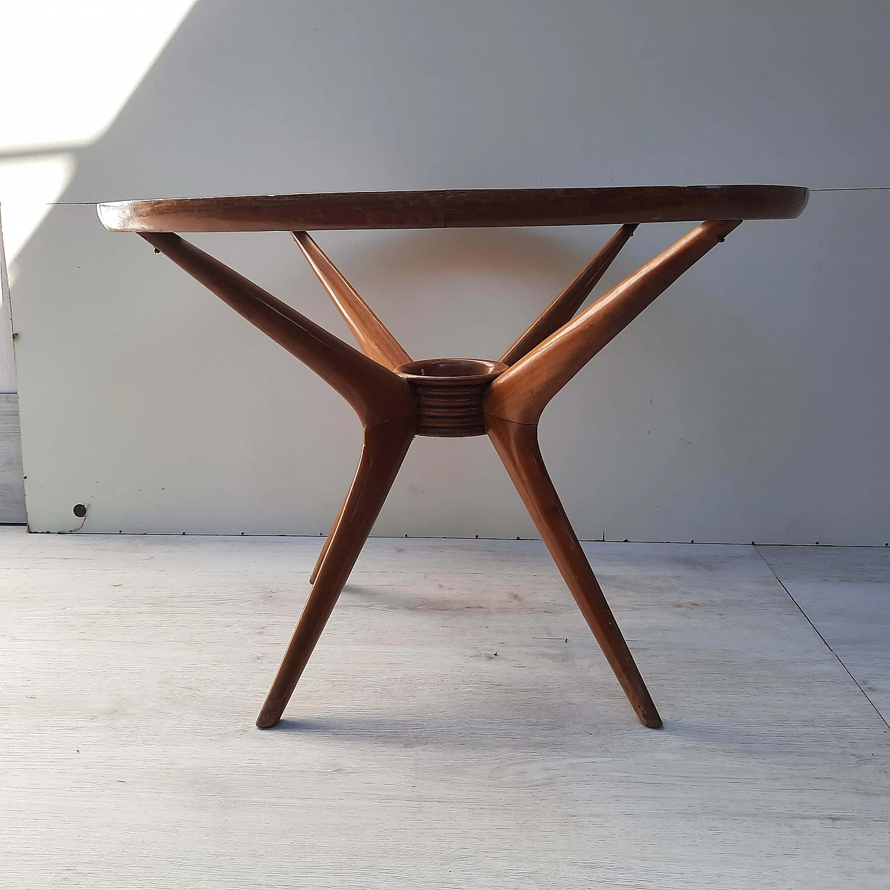 Cherry-wood coffee table by Cesare Lacca, 1950s 1397994