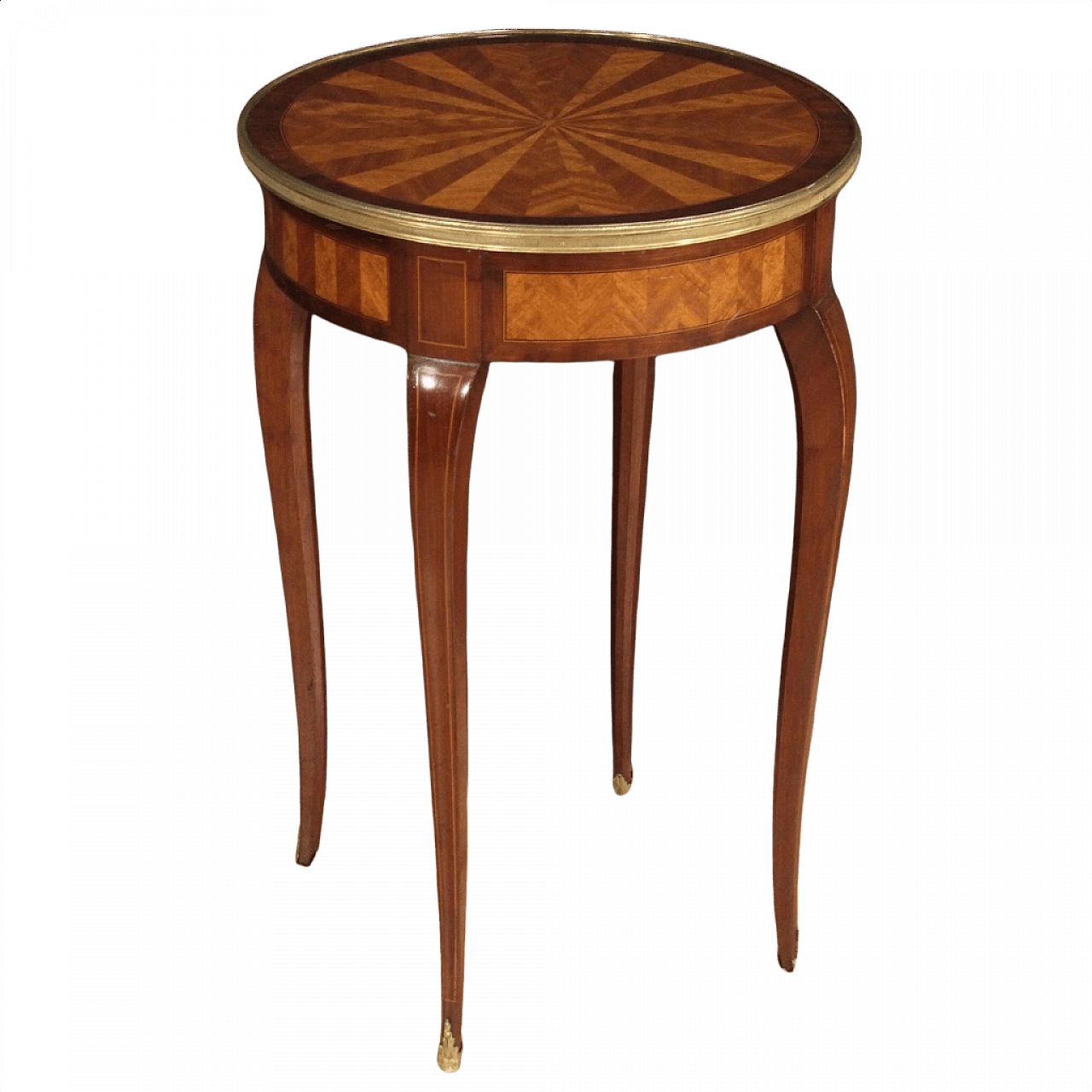 Round French coffee table in Napoleon III style 1399400