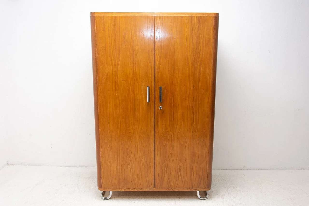 Bauhaus-style wardrobe by Vichr & Spol, 1930s 1399426