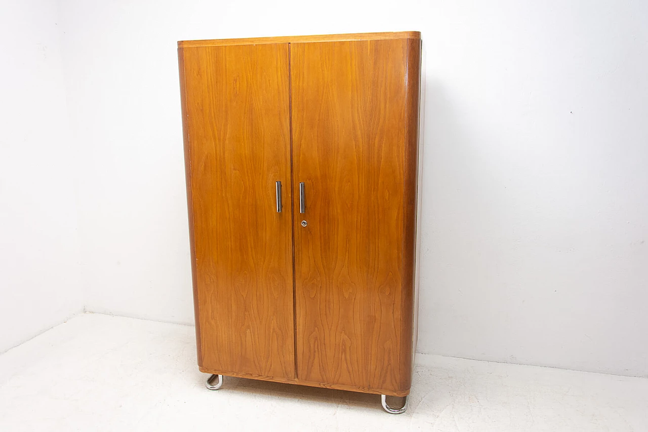 Bauhaus-style wardrobe by Vichr & Spol, 1930s 1399427