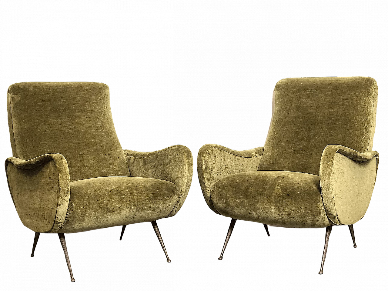 Pair of Lady armchairs by Marco Zanuso, 1950s 1399462