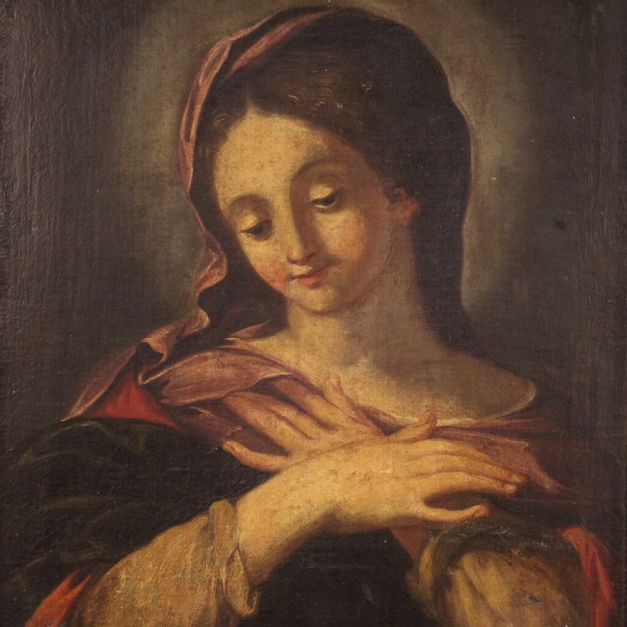 Dipinto religioso di Madonna, del '600 1400249